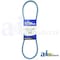 A & I Products Aramid Blue V-Belt (1/2" X 38" ) 16.5" x4" x0.5" A-A36K - alternate 2